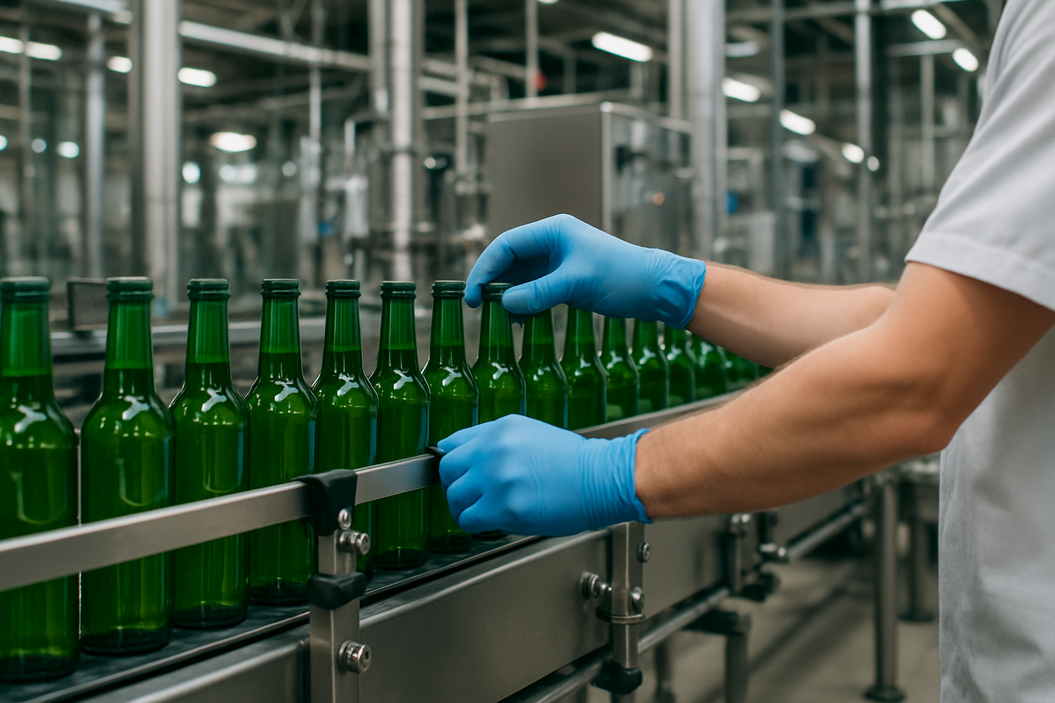 PioChem food and beverage hygiene solutions for safe bottling and processing