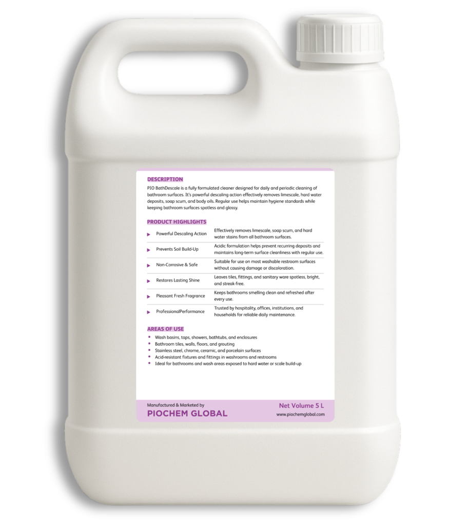 PIO BathDescale Can Back