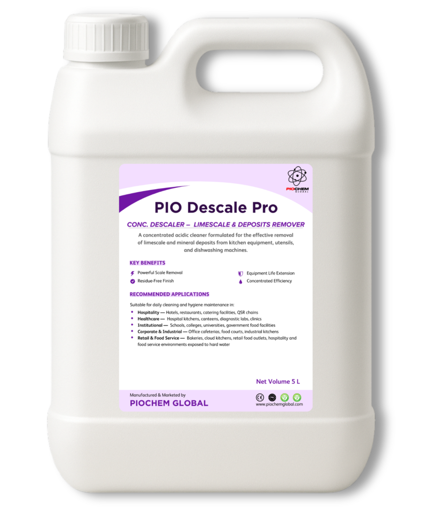 PIO Descale Pro Front