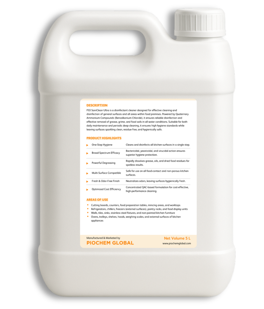 PIO SaniClean Ultra Can Back